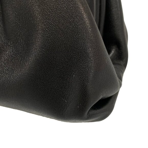BOTTEGA VENETA Mini The Pouch - Black Leather Shoulder Bag 885-080725 - Picture 7 of 14
